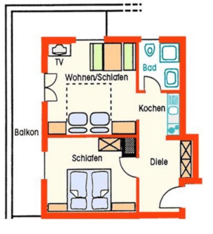 רייט אים וינקל Gaestehaus Hanna Teifel מראה חיצוני תמונה
